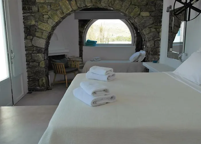 Mykonos Pantheon Lägenhetshotell Kalo Livadi