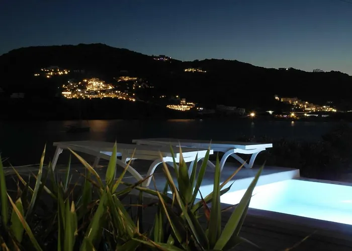 Mykonos Pantheon Lägenhetshotell Kalo Livadi